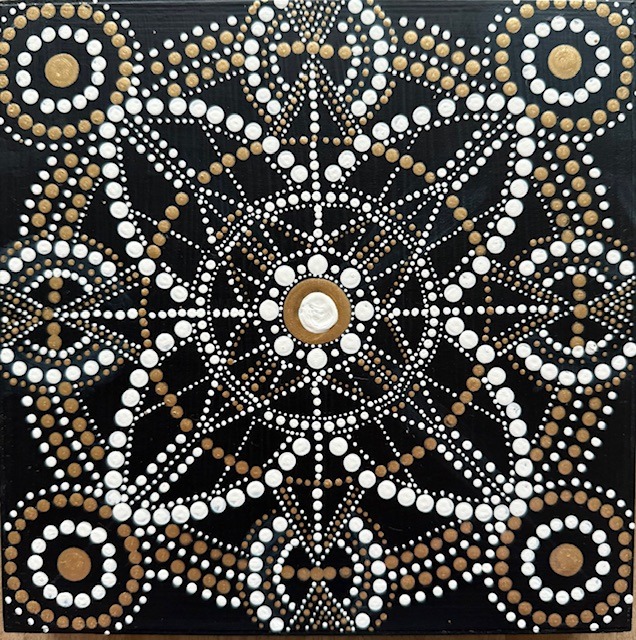 Stip voor stip naar rust – dotpainting workshop